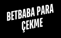 Betbaba Para Çekme
