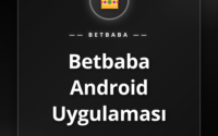 Betbaba Android Uygulaması'nın akıllı telefondaki görünümü