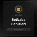 Betbaba bahisleri için strateji geliştiren bir oyuncu