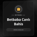 Betbaba canlı bahis ekranında futbol maçına bahis yapan kullanıcı