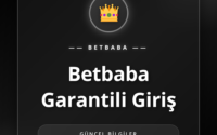 Betbaba garantili giriş linki ile platformun ana sayfasına erişim.