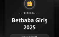 Betbaba Giriş 2025 için güncel adresi gösteren dizüstü bilgisayar