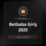 Betbaba Giriş 2025 için güncel adresi gösteren dizüstü bilgisayar