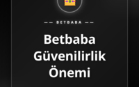 Betbaba güvenilirlik önemi ve lisans bilgilerini gösteren logo