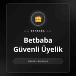 Bir kullanıcının Betbaba güvenli üyelik formunu doldurması.