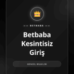 Betbaba kesintisiz giriş linkine erişim sağlayan bir kullanıcı