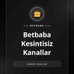 Betbaba kesintisiz kanallar ile anında erişim sağlayan bir kullanıcı