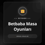 Betbaba masa oyunları masasında poker fişleri ve kartlar