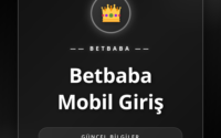 Akıllı telefonda Betbaba mobil giriş ekranı ve casino oyunları.