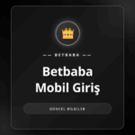 Akıllı telefonda Betbaba mobil giriş ekranı ve casino oyunları.