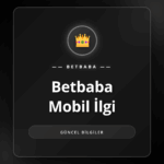 Akıllı telefon ekranında Betbaba mobil ilgi gören arayüzü