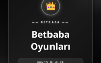 Betbaba oyunları lobisinde yer alan slot ve masa oyunları.