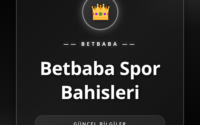 Betbaba Spor Bahisleri ekranında popüler maç listesi ve oranlar