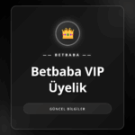 Betbaba VIP Üyelik programının özel avantajlarını gösteren logo