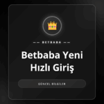 Betbaba yeni hızlı giriş ekranını gösteren bir dizüstü bilgisayar