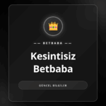 Kesintisiz Betbaba platformuna erişim sağlayan bir kullanıcı.