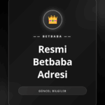 Resmi Betbaba Adresi üzerinden güvenli giriş yapma kılavuzu.